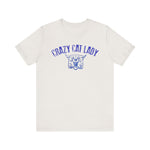 Load image into Gallery viewer, Crazy Cat Lady Women&#39;s Jersey Short Sleeve Tee
