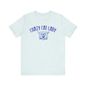 Crazy Cat Lady Women's Jersey Short Sleeve Tee