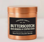 Load image into Gallery viewer, Butterscotch Bourbon Espresso Soy Candle
