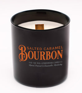 Salted Caramel Bourbon Scented Soy Candle