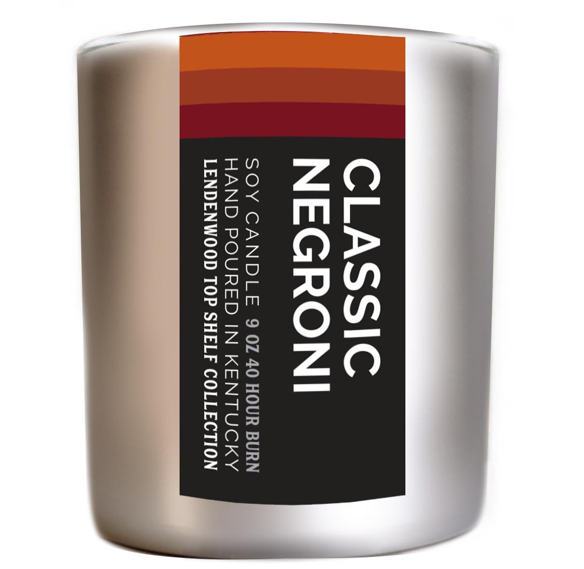 Classic Negroni Scented Soy Candle